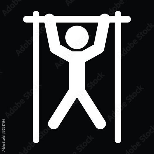 Icon Fitness And Healty Vector
