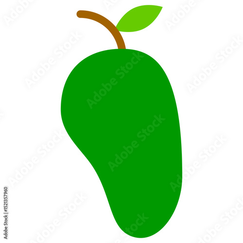 mango flat icon