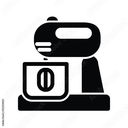 Mixer icon design template
