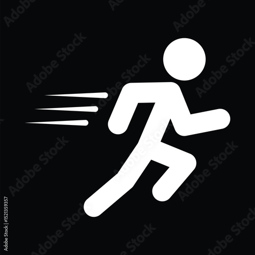 Icon Fitness And Healty Vector