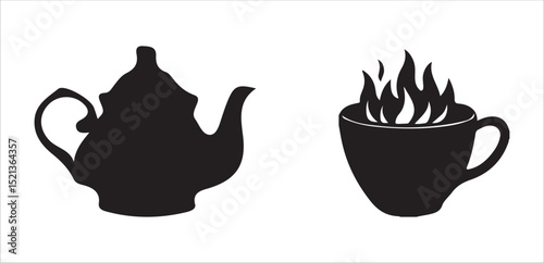 cup of coffee and tea