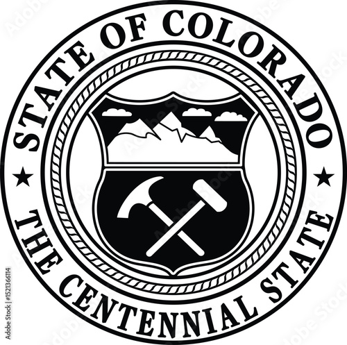 Official Seal of the Centennial State of Colorado