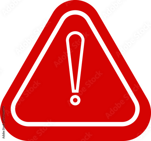 Warning danger triangle icon set. Vector isolated on transparent background hazardous apps and website material symbol in trendy style. Globally harmonized system all classes caution