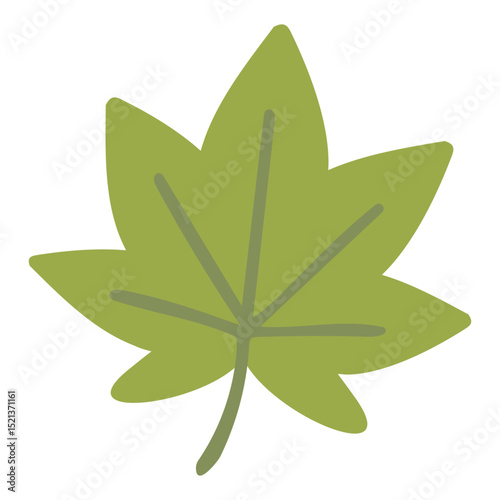 Maple Leaf Illustration – Autumn Theme