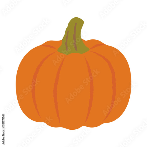 Pumpkin Illustration – Autumn Theme