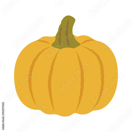 Pumpkin Illustration – Autumn Theme