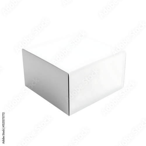  White Packaging Box with Smooth Surface