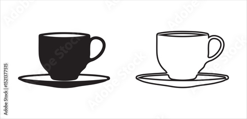 coffee cup and saucer