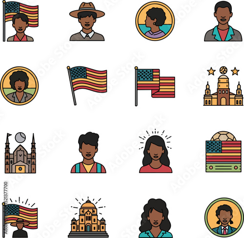 set of egyptian symbols
