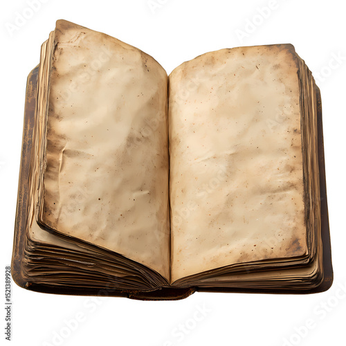 An open vintage book with yellowed pages, symbolizing knowledge, history, and timeless storytelling in a nostalgic ambiance.