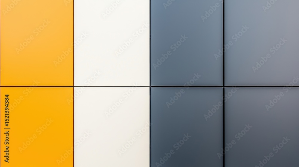 Fototapeta premium Close-up of vibrant colored metal art in an urban abstract style.