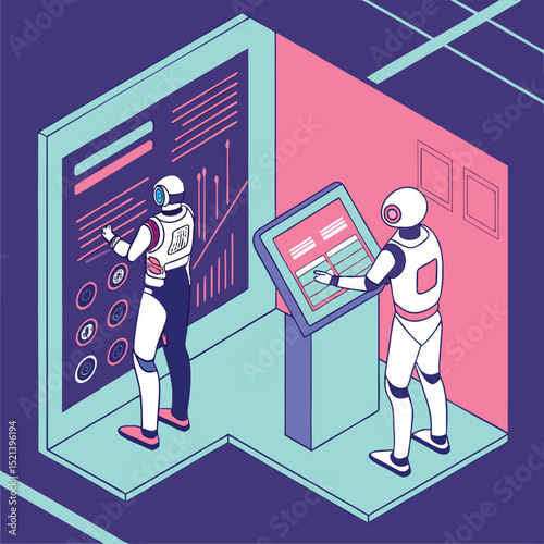 business man and woman
