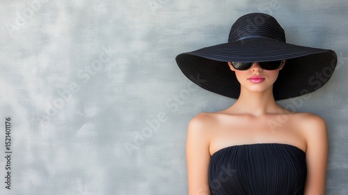 Fashionable Model Showcasing Diverse Hats in Trendy Urban Setting, Captivating Styles from Wide-Brimmed to Beanie, Urban Chic Atmosphere