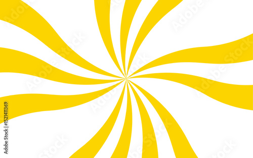 Abstract vivid, radial spiral burst pattern with red and white curved rays. Dynamic and symmetrical, using bold movement and energy. Retro, psychedelic feel reminiscent of vintage pop art.