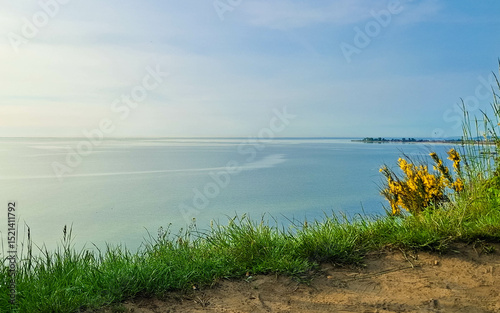Baltic sea at morning. Northern Poland.