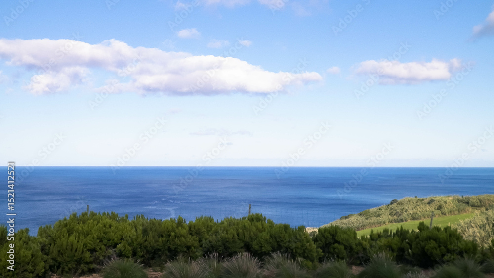 Fototapeta premium Coastal area of Sao Miguel, Azores islands.