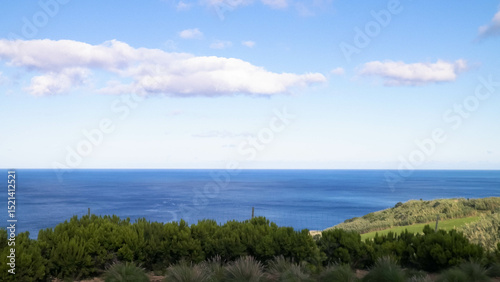Coastal area of Sao Miguel, Azores islands.