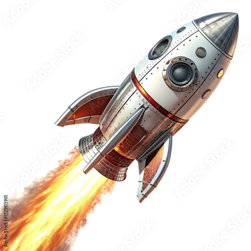 Classic Sci-Fi Rocket