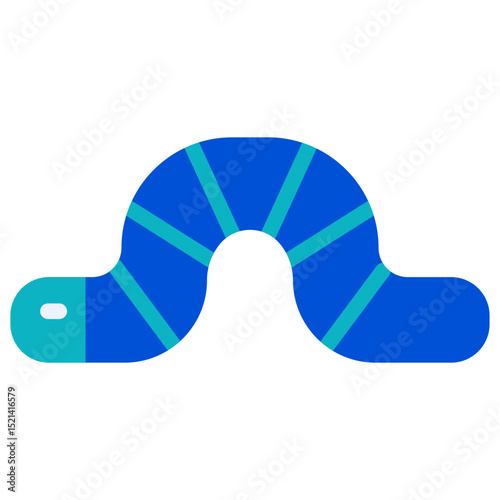 worm flat icon
