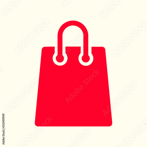 Online Shopping Bag trendy artwork attractive abstract vector illustration colorful applied design