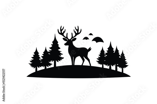 deer in the forest