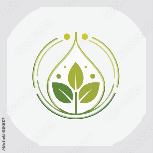 Vector set of design elements, logo design template, icons and badges for natural and organic cosmetics in trendy linear style - cruelty free, organic