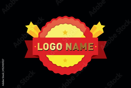 Award Design, Bright medal for best employee. Prize mile trophy, achievement award to winner in competition. Motivation, leadership and success. Realistic isometric vector illustration