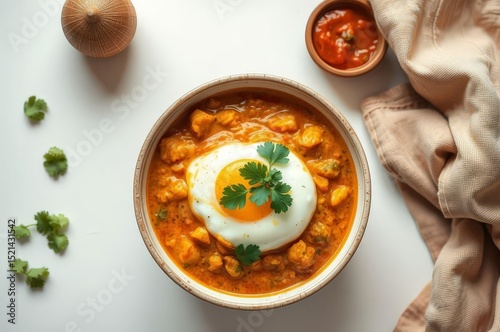 South Indian Egg Curry Close-Up