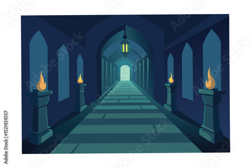 abstract background with mosque