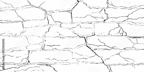 black and white contrast creates abstract patterns wall, and dark spots creating a textured background look, Perfect for design.