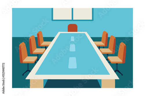 boardroom with large