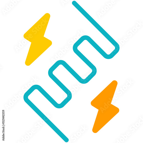 coil flat icon