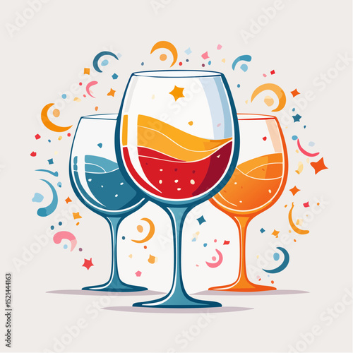 Vector illustration in flat linear style with characters - medical team - group of doctors and nurses standing together - hospital staff and health insurance concept for web banners and hero images