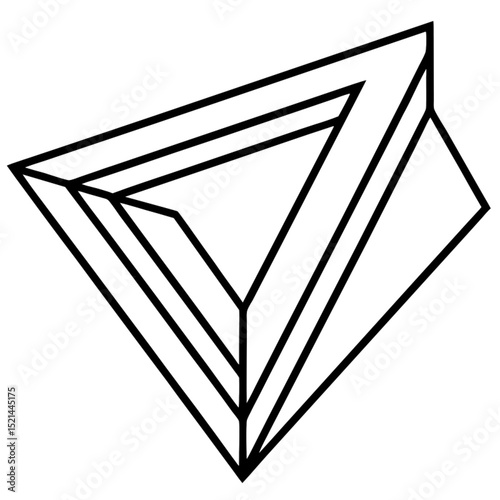 Diamond email icon illustration for digital communication