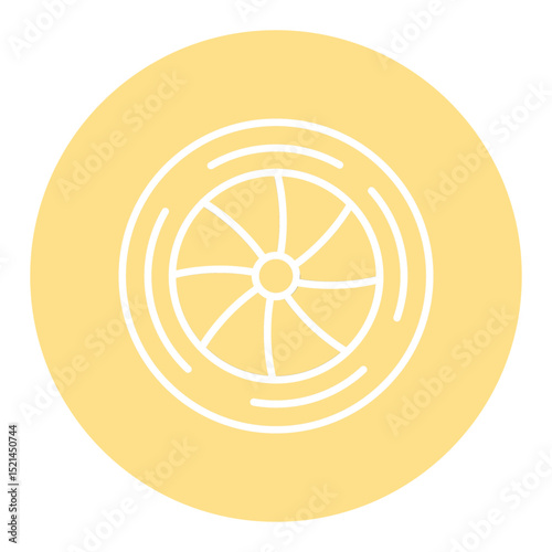 Plane Turbine Icon