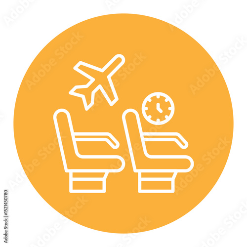Airport Waiting Room Icon