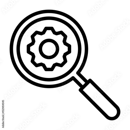 research cog  icon