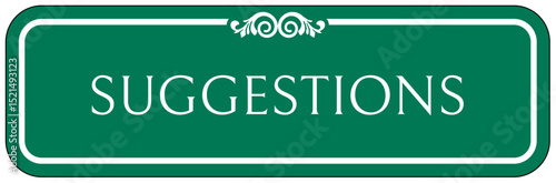 Retail store sign suggestions