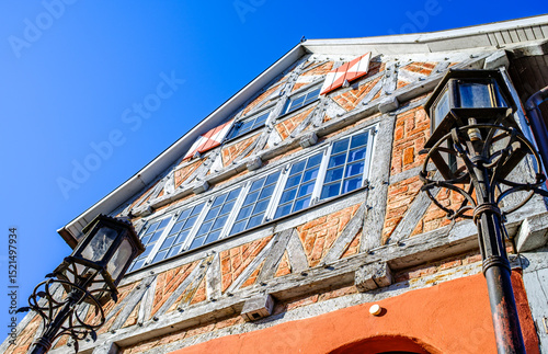 famous old town of wismar - germany