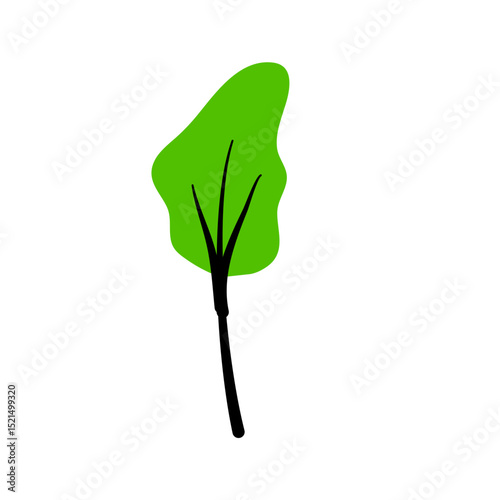 Abstract tree illustration