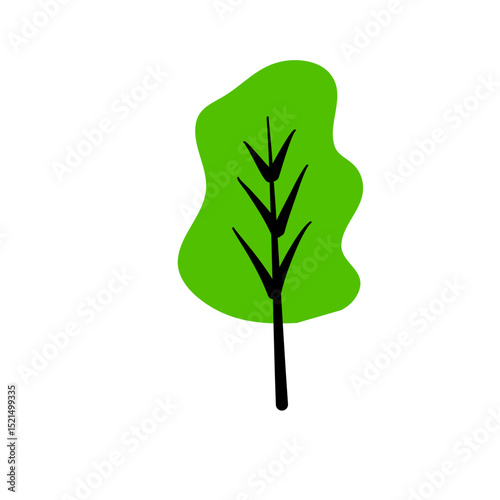 Abstract tree illustration 