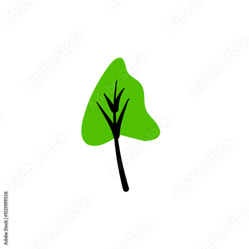 Abstract tree illustration 