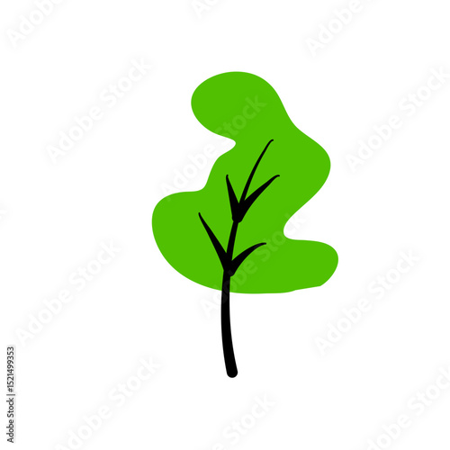 Abstract tree illustration 