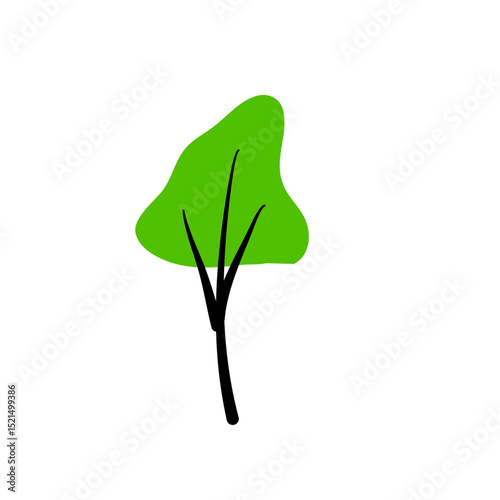 Abstract tree illustration 