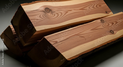 Rustic Wood Planks with Natural Grain Patterns For Timber Concepts