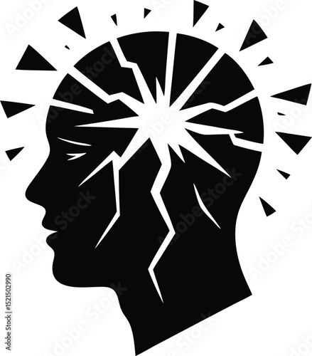 Shattered Mind logo mascot