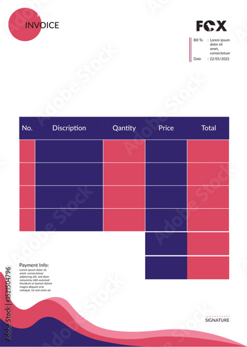 Office Invoice Template