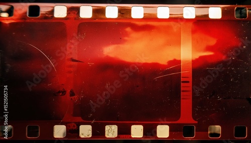 Aged Filmstrip: Cinematic Decay in Three Frames