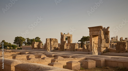 Ruins of ancient city of Persepolis, Iran