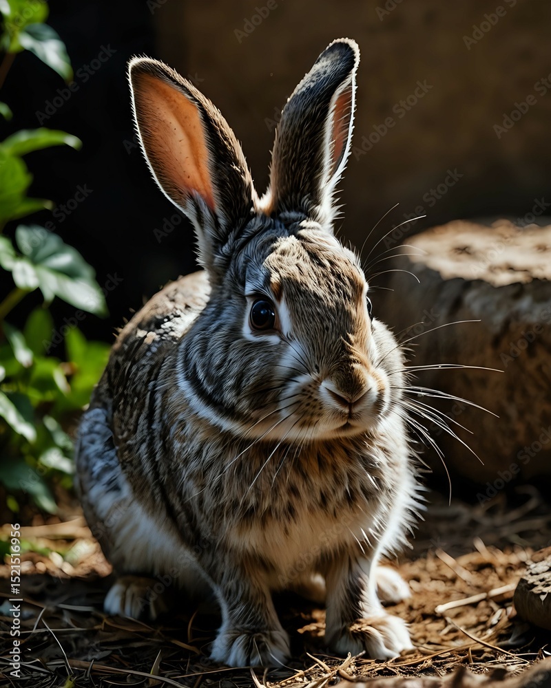 Fototapeta premium rabbit in the zoo